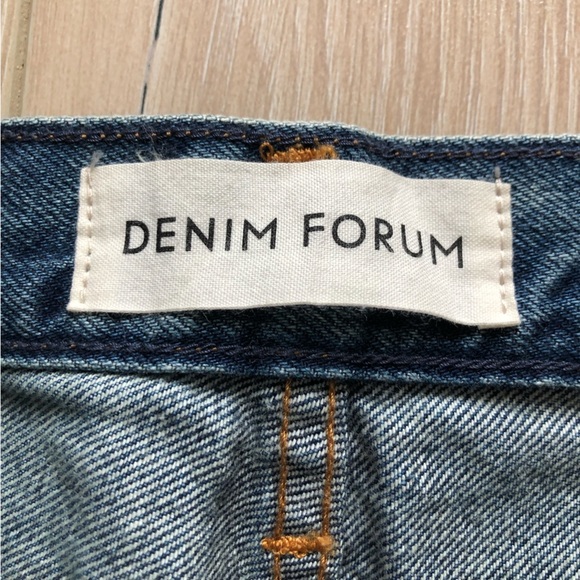 Aritzia Denim Forum The Eddie Mini Denim Skirt - Picture 9 of 12